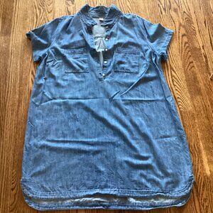 Old Navy Chambray Pullover Shirtdress